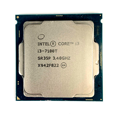 Intel Core i3-7100T SR35P 3.40GHz 2-Core 3 MB Cache CPU Processors Lot of 4