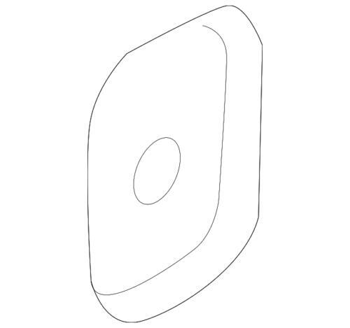 Cubierta de toma de corriente para Hyundai (N/P 85760-4Z000-RYN)
