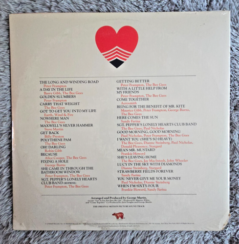 Vinyl LP - Peter Frampton & The Bee Gees Sgt Pepper's Lonely Hearts Club Band - Picture 2 of 2