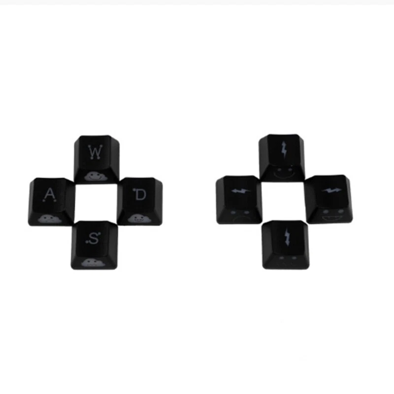 Transparent Mechanical Keyboard Keycaps Unique Gift for Gamers Transparent Mechanical Keyboard Keycaps Unique Gift for Gamers