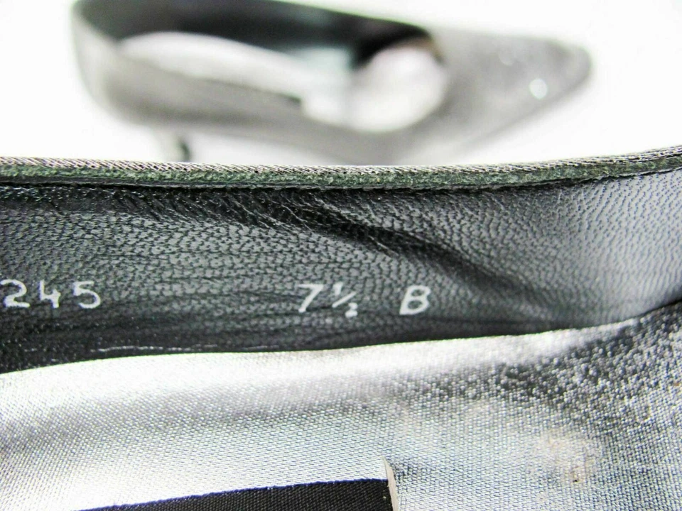 Stuart Weitzman женщин каблук туфли размер 7,5B серый насос подержанный qp - Изображение 3 из 4