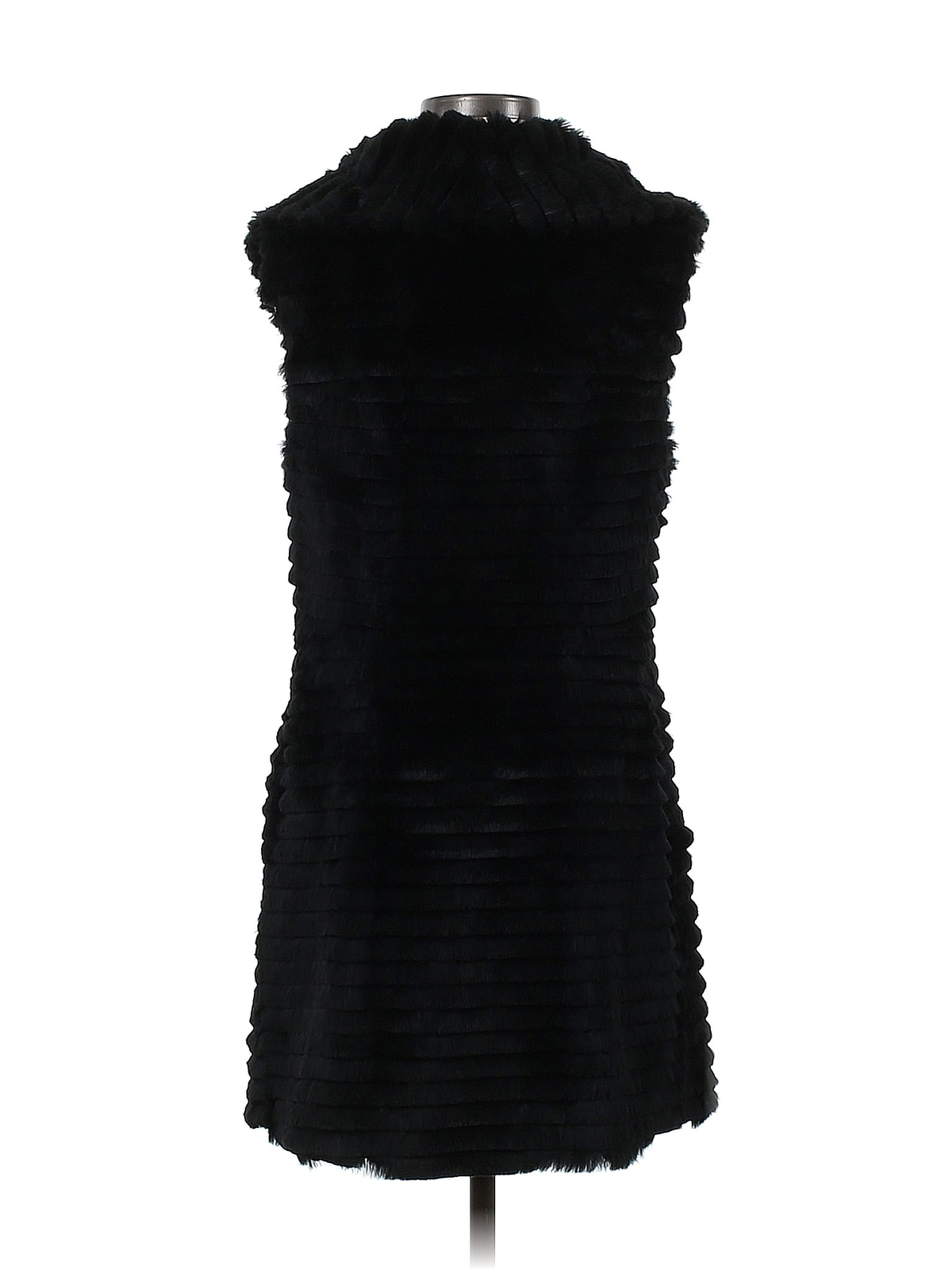 Alexia Admor Women Black Faux Fur Vest S eBay