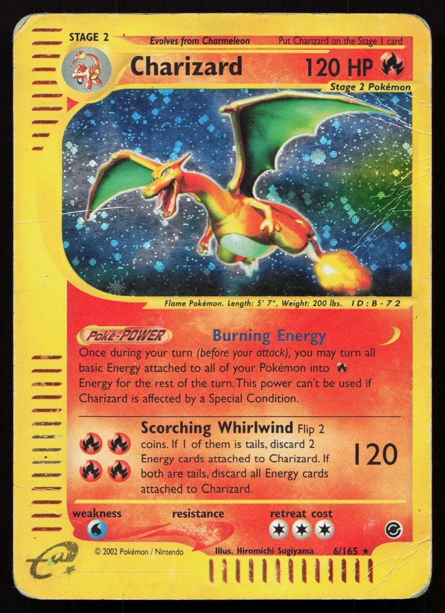Preços baixos em Charizard Pokémon TCG Holo raro expedição