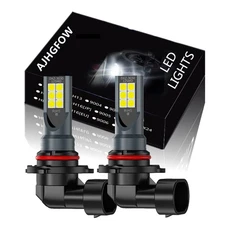 Pair 9145 9140 H10 LED Fog Driving Light Bulbs Super White 80000LM 6500K 100W