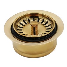 Westbrass D2082S01 31/2" ExtraDeep Collar Kitchen Sink Waste Disposal Flange ...