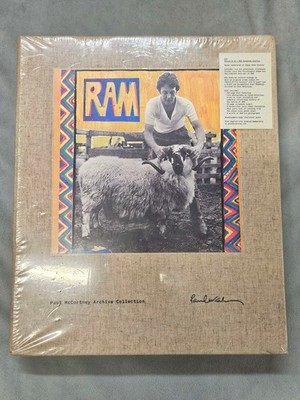 Paul & Linda McCartney RAM Deluxe Archive Collection 4CD+DVD Box