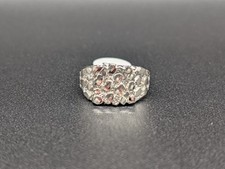 925 Silver Nugget Ring.  Size 9