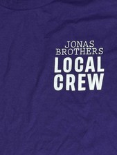 Jonas Brothers Crew Shirt Purple XL