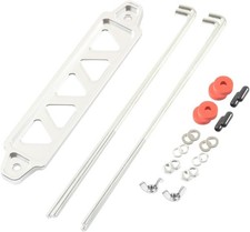 Universal Aluminum Alloy Battery Hold Down Kit With Stainless St Color Silver