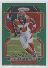 2021 Panini Prizm Green Prizm Akeem Davis-Gaither #275 0r45