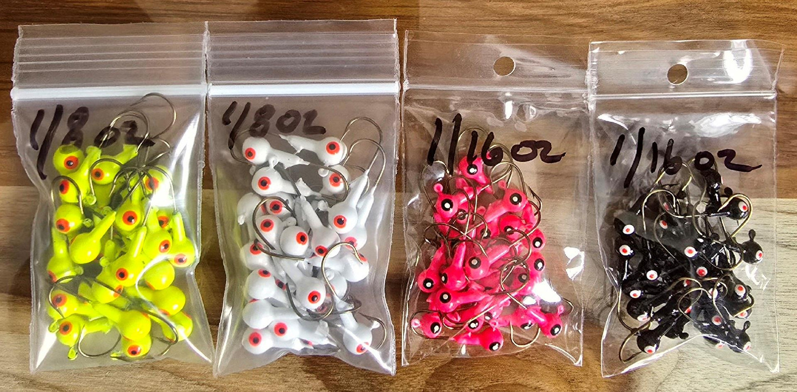 Kingfisher Tackle Pro Crappie Bundle Kit Tubes-Jig Heads-Crappie Jigs-Bag-Specks - Image 3