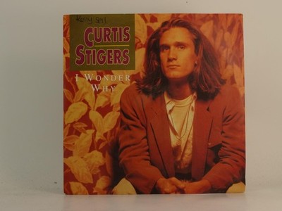 CURTIS STIGERS I WONDER WHY (74) 2 Track 7'' Single including Picture Sleeve ARIS