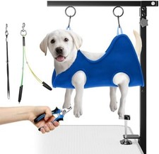 Foldable Dog Grooming Arm with Clamp Adjustable Height 26" 40 Dog Grooming Table