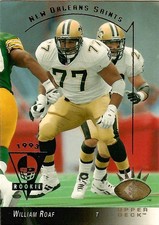 WILLIE ROAF 1993 SP #179 HOF Rookie Card RC NEW ORLEANS SAINTS. rookie card picture