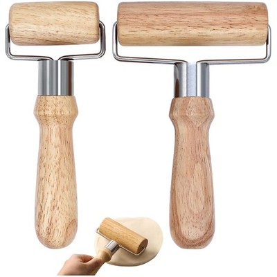 Nudelholz Holz, Teigroller, Backzubehör, Pizza, Kuchen, Fondant, Kekse, Spülm...