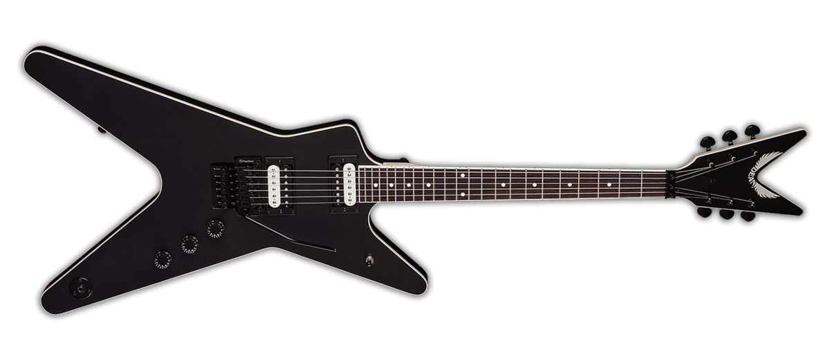 Dean ML X Electric Guitar w' Floyd Black Satin | eBay Australia