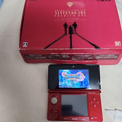 Nintendo 3DS Gundam Char Customized Edition PREMIUM BOX Nintendo 3DS Gundam Char Customized Edition PREMIUM BOX