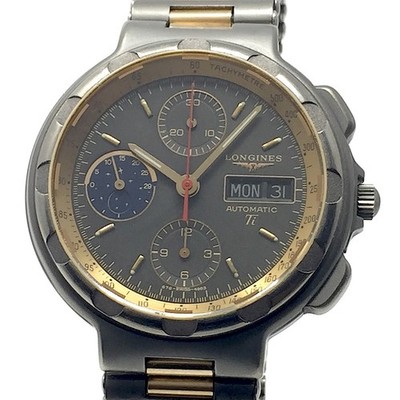 Longines (like new & unworn) Conquest Titanium Moonphase Automatic 67649839-454