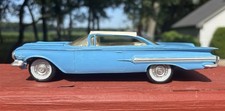 SMP 1960 Chevy Chevrolet Impala Dealer Promo Friction Model Car Horizon Blue HT