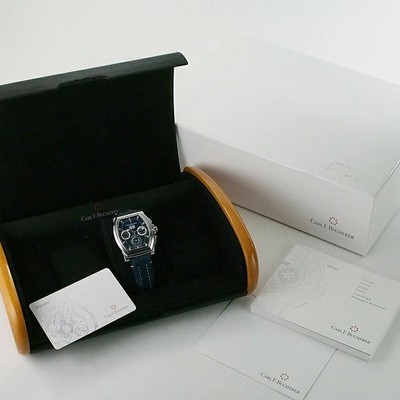 Carl F. Bucherer Patravi T Graph 00106150853 Herrenarmbanduhr Blau Automatik