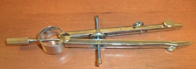 Vintage TELEDYNE POST Drafting Compass Drawing Made in Japan