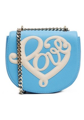 Love Moschino Tasche Umhängetasche Damen Blau Hochzeit Feier Sommer