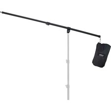 Versatile 2.5ft-5ft Light Boom Arm with Universal Tripod Clamp  Weight Bag