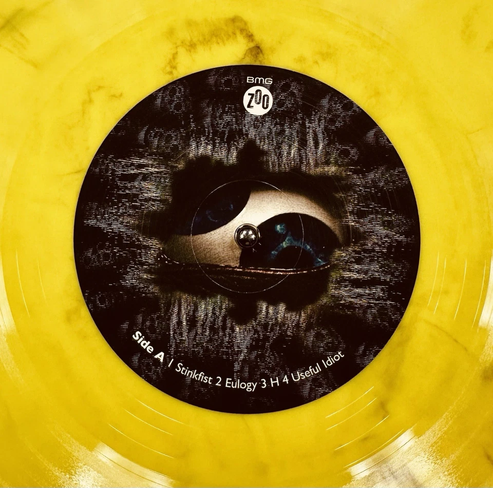 Tool - Ænima - Double LP Album - Yellow Splatter Colored Vinyl Records - *NM* - Image 4 of 4