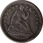 1856-O 5c Seated Liberty Half Dime ~ XF Details