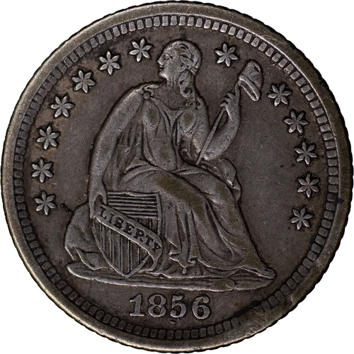 1856-O 5c Seated Liberty Half Dime ~ XF Details