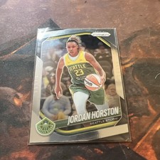 2025 Panini WNBA Prizm JORDAN HORSTON Silver Prizm #37 Seattle Storm