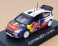 Norev 1/43 Scale 155434 - Citroen C4 WRC #7 Winner Portugal Rally 2010 Ogier