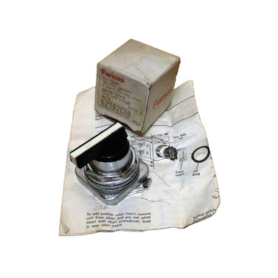  FURNAS 52SB2CDB OIL TIGHT 3 POS SER D SELECTOR KNOB