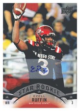 Ezell Ruffin 2015 Upper Deck Star Rookies 52  AU