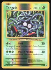 Tangela Reverse Holo 8/108 NM XY - Evolutions Pokemon Card