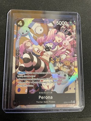 Perona OP06-093 SR Alt Art One Piece Wings Of The Captain - Englisch - NM
