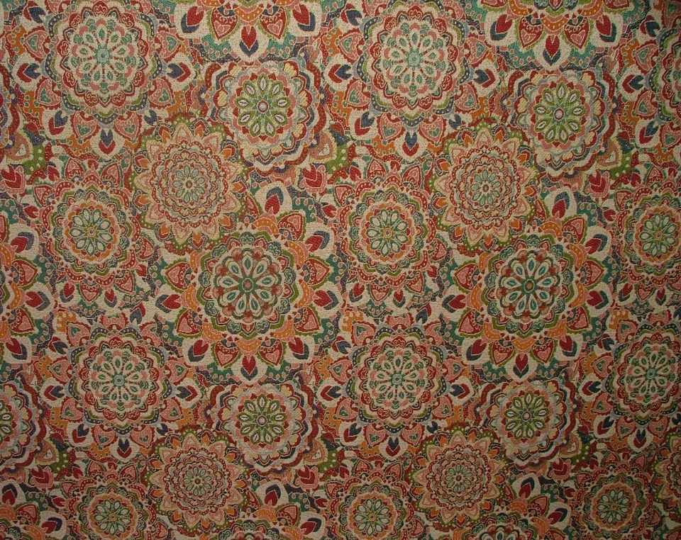 Tela De Tapicería De Cortina Tapestry Kaleidoscope Para Hacer Cojines Y Cortinas - Imagen 3 de 4