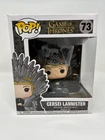 Funko POP! Television Game of Thrones Cersei Lannister Iron Throne #73 DAMAGED