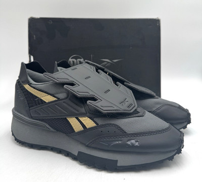 Reebok X DC Batman LX 2200 Unisex Kids' Sneaker Black/Grey US Size 6 Medium