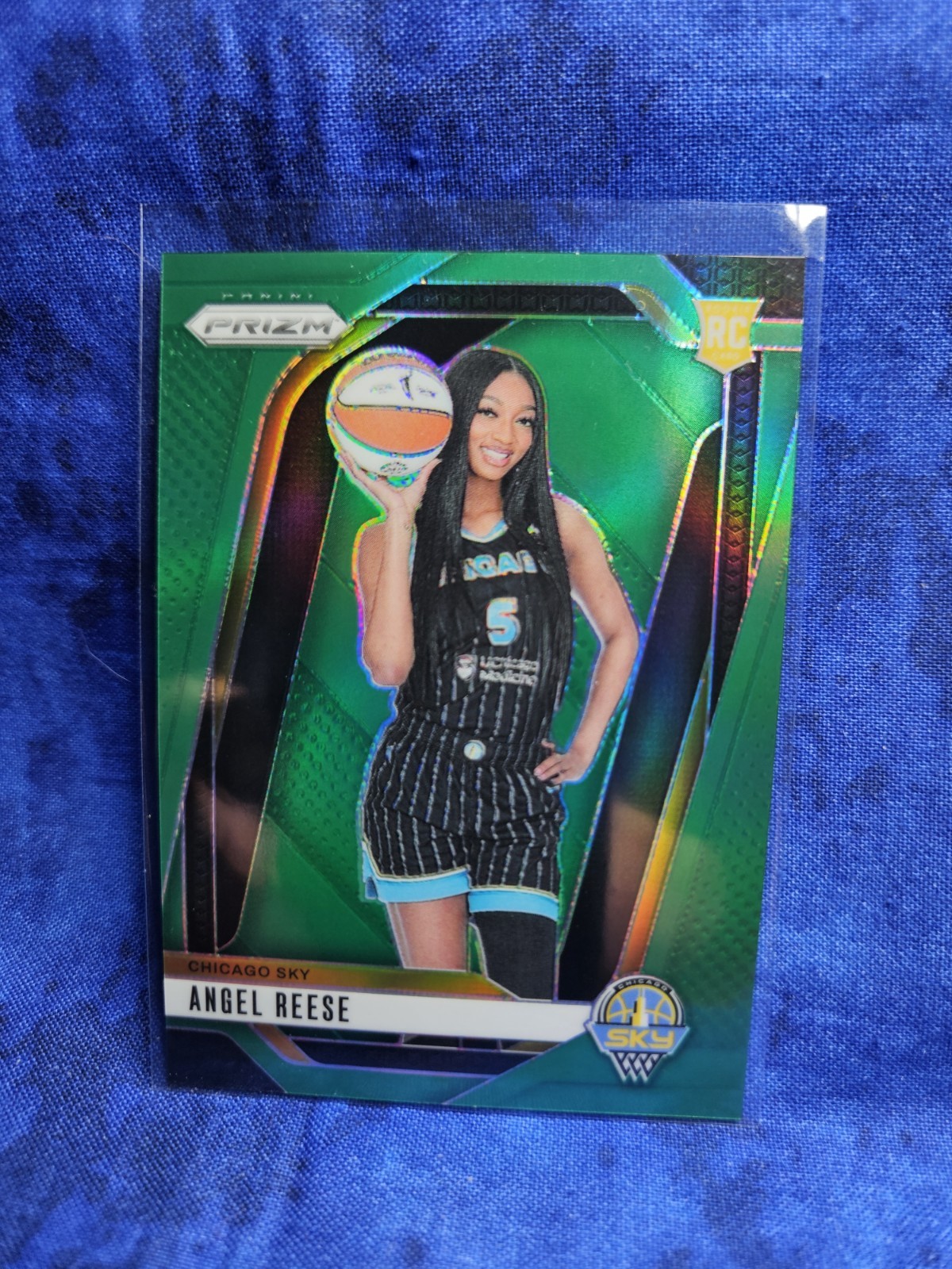 2024 Panini Prizm WNBA - Angel Reese #147 Green Prizm (RC)
