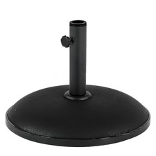 Image of Large Umbrella Parasol Base Stand Square Round Patio Plastic Concrete Weight