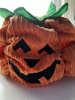 Plüsch Halloween Kürbis Outfit Kleinkind Kinder Kostüm Größe Jungen Mädchen Kostüm