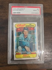 1978 Kellogg's 3-D #6 George Brett Kansas City Royals HOF PSA 9 MINT