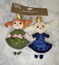 Tokyo Disney Resort Fantasy Springs Plush Toy Charm Set Frozen Keychain FREESHIP