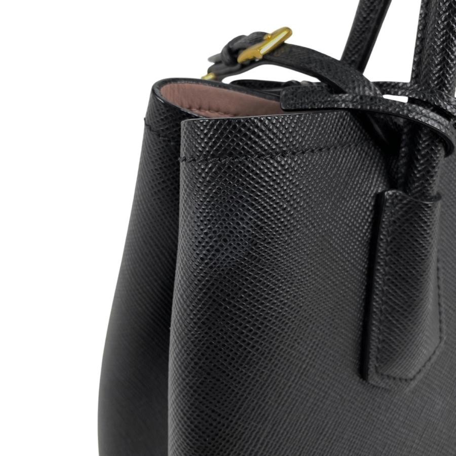 PRADA 2WAY Shoulder Bag 1BG887 Black Leather Small Bag with Dust Bag #BS816 thumbnail 4