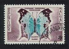 Malagasy Rep. Butterfly  Salamis duprei  1960 Canc SG#9 MI#447 Sc#308
