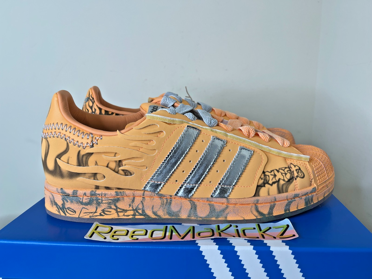 Adidas Superstar x Hellstar Hazy Orange Creamsicle Mens LA1501 | eBay