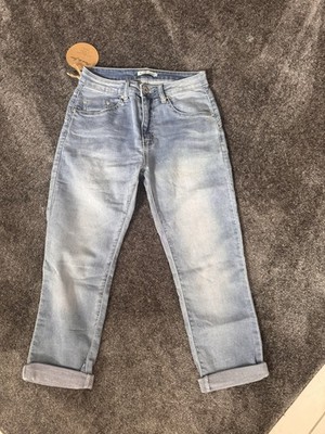 Place du Jour leichte Sommerjeans dünnes Denim 7/8 Länge
