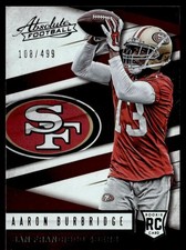 2016 Panini Absolute Aaron Burbridge Rookie 108/499 San Francisco 49ers #166