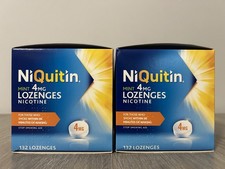 Image of (EXP:05/2026) 2 x NIQUITIN MINT LOZENGES 4MG 132 PACK =264 TOTAL